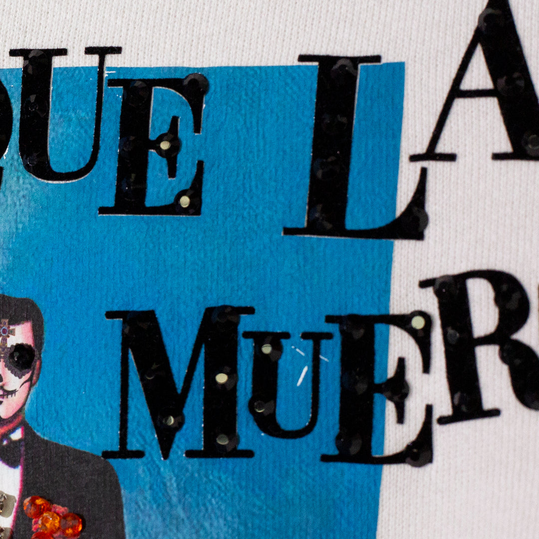 Blusa blanca hasta que la muerte nos separe