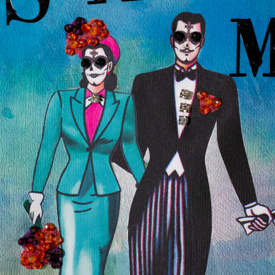 Blusa blanca hasta que la muerte nos separe