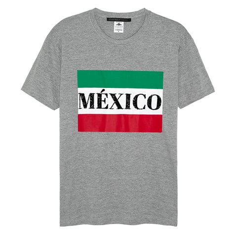 Tee gris México bordada