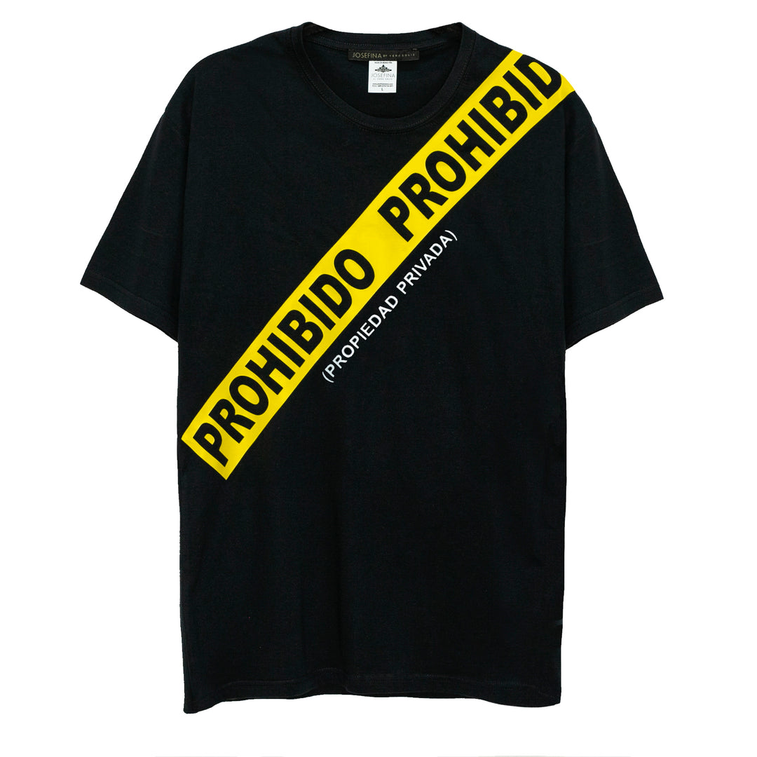 Tee negra Prohibido