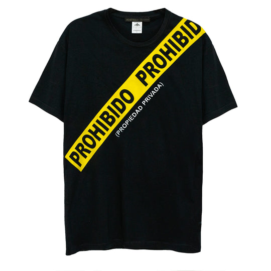 Tee negra Prohibido
