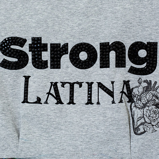 Top peplum strong latina