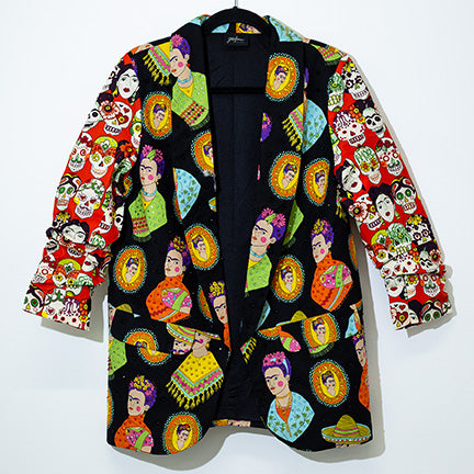 Blazer fridas negro/hot orange