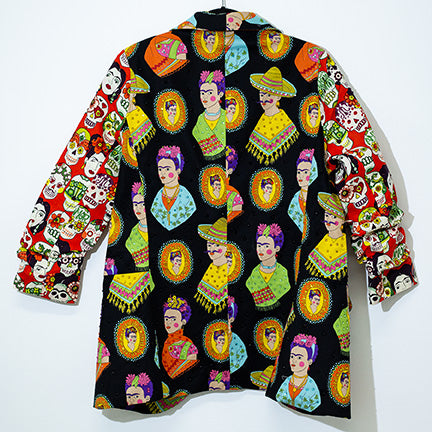 Blazer fridas negro/hot orange