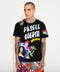 T-SHIRT NEGRA “PÁSELE GÜERITA” CON FLORES