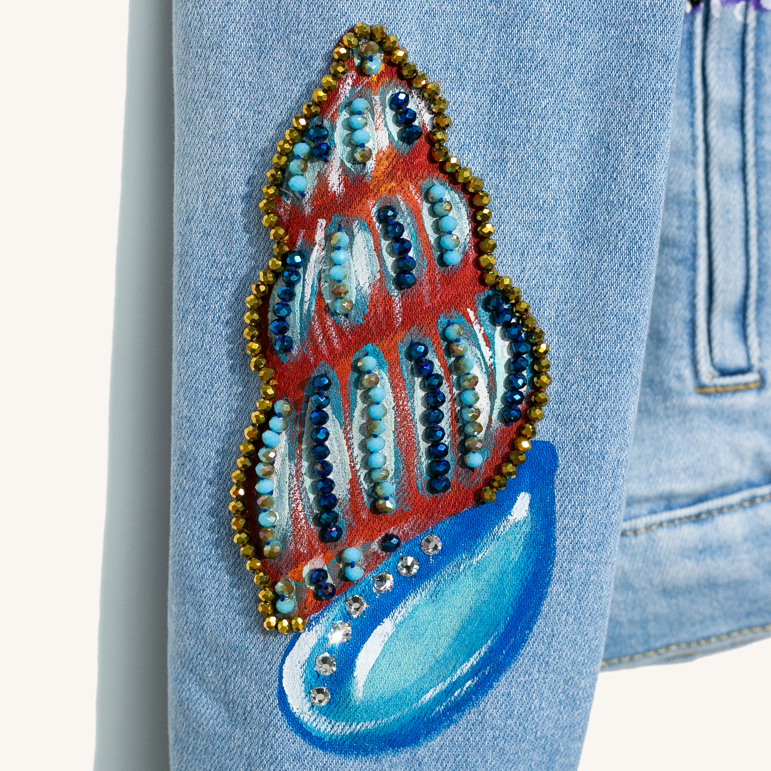 Denim jacket la sirena