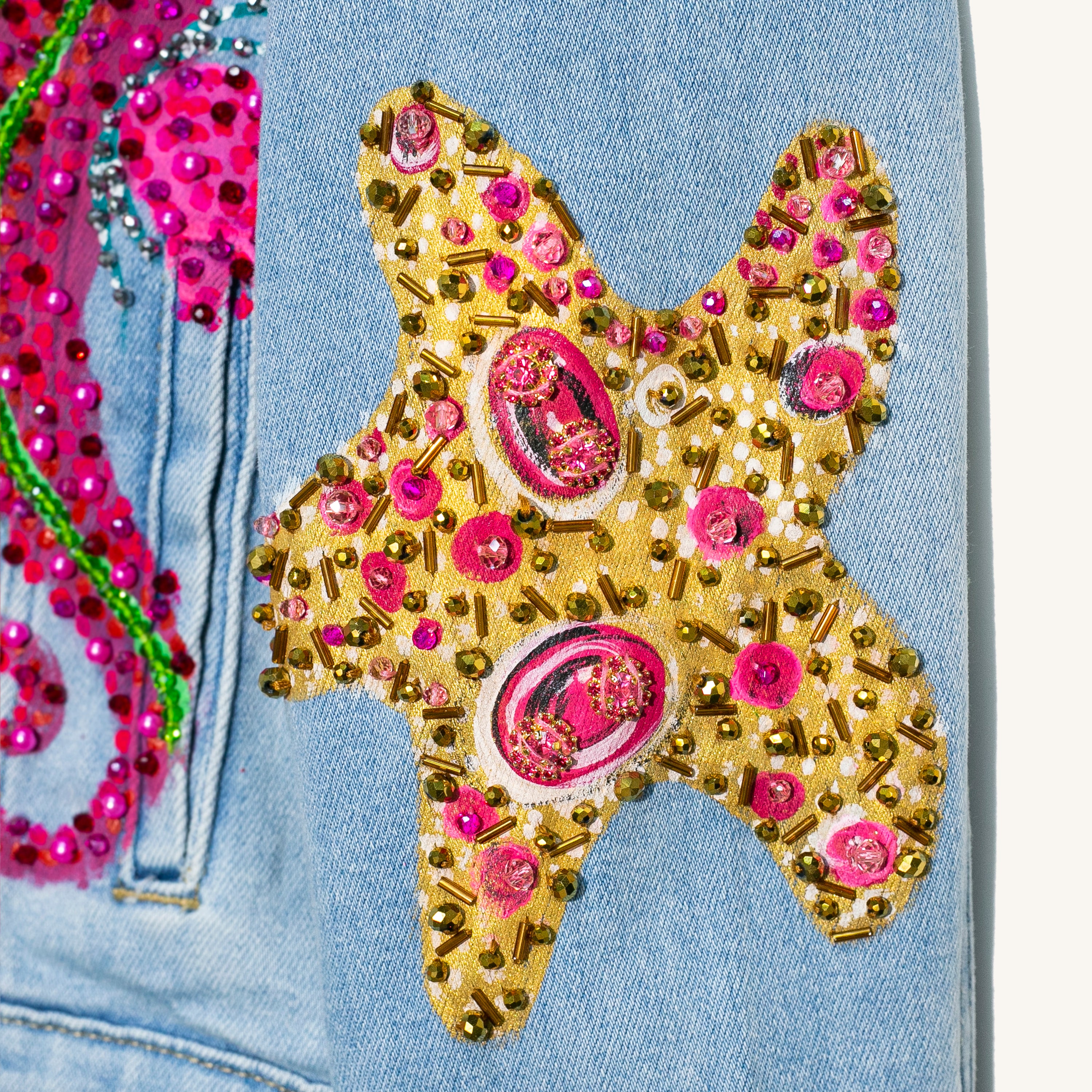 Denim jacket la sirena