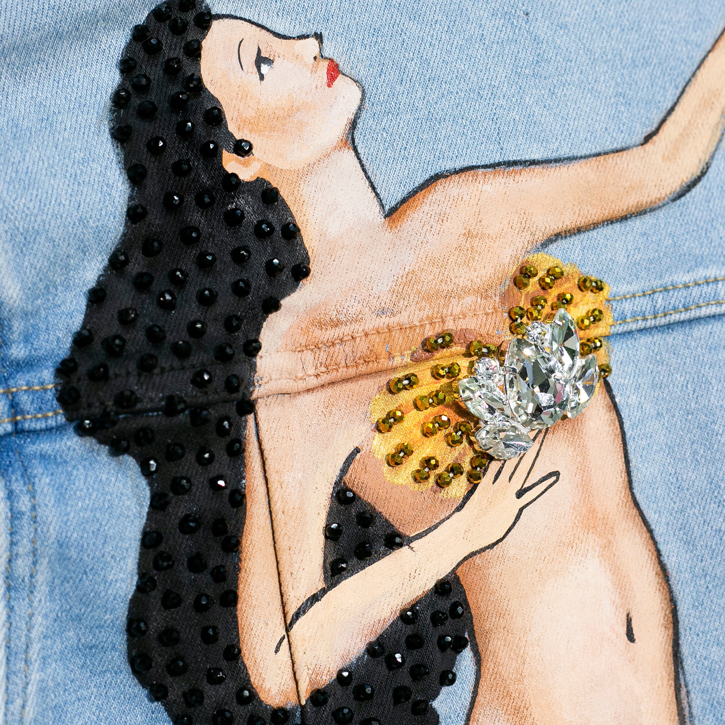 Denim jacket la sirena