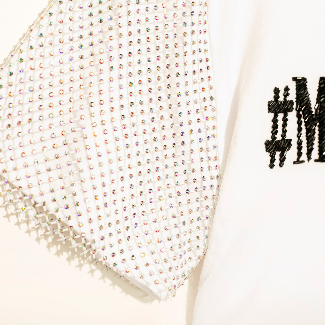Mexican Chic tee manga de cristal