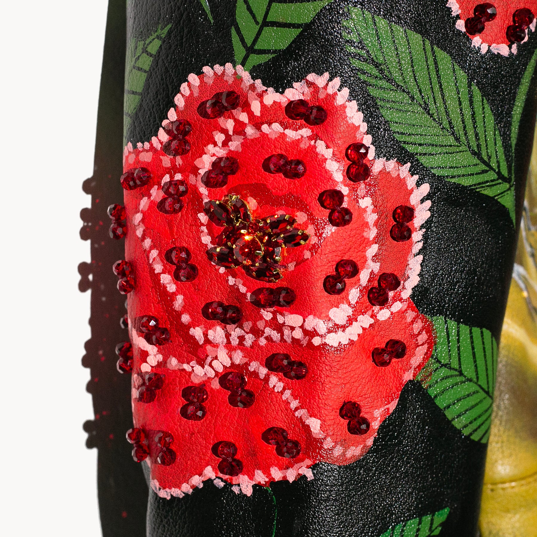 Biker jacket virgen de guadalupe