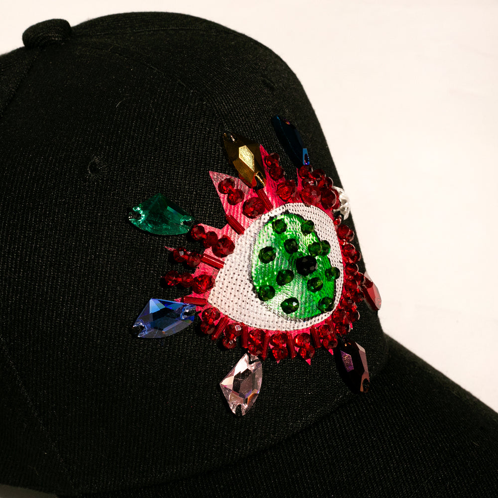 Gorra negra Evil Eye