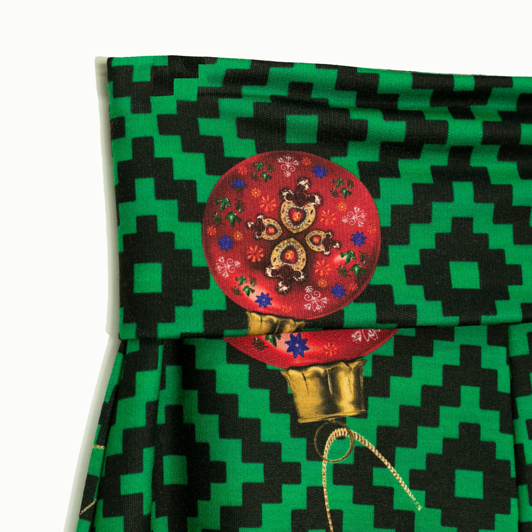 Pantalón wide leg esferas