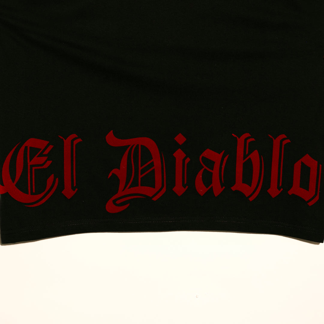 El Diablo tee negra-bandana style