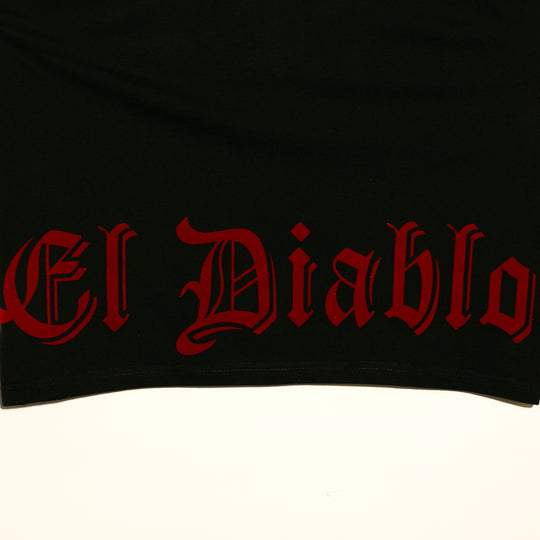 El Diablo tee negra-bandana style
