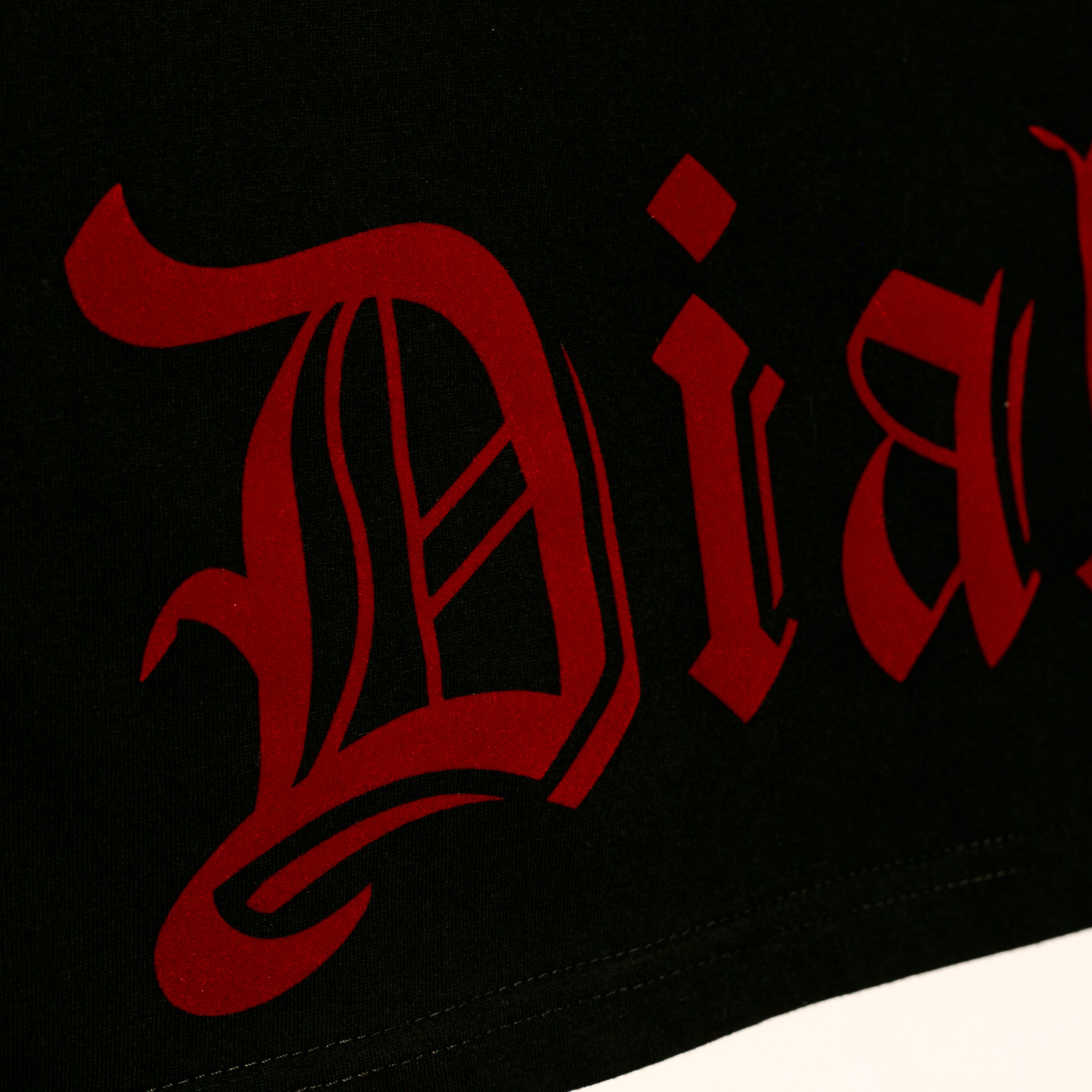 El Diablo tee negra-bandana style