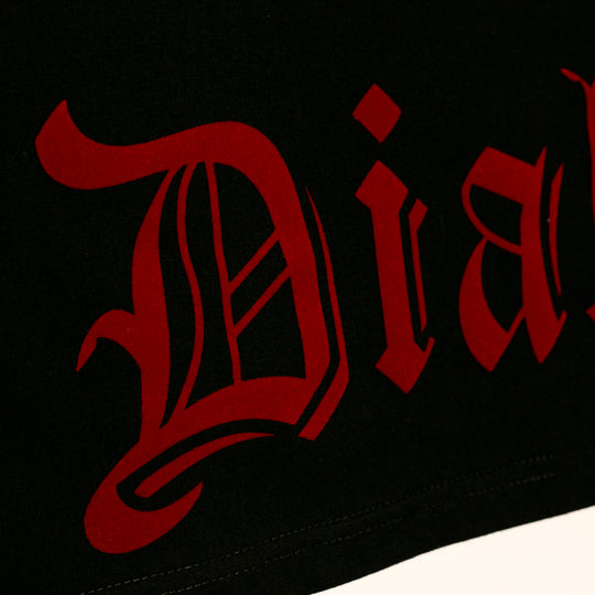 El Diablo tee negra-bandana style