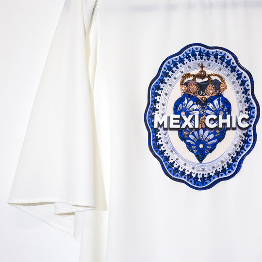 BLUSA OFF WHITE MEXI CHIC