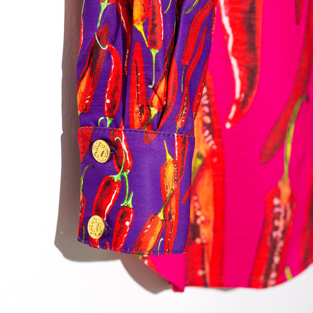 CAMISA MIXED PRINTS CHILES